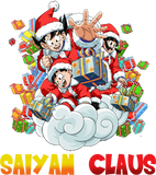 Discover Saiyan Claus Funny Christmas Goku Dragon Ball