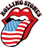 Discover Rolling Stones Official Vintage US Tongue T-Shirt