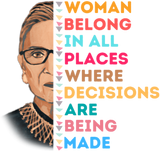 Discover Rbg Women's Rights Ruth Bader Ginsburg Garden Flags