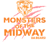 Discover Vintage Chicago Bears - The Monsters Of The Midway Da Bears T-Shirt, Chicago Bears Football Team Shirt, Football Lover Anniversary Gift