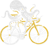 Discover bike octopus - Octopus - House Flags