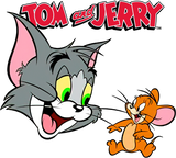 Discover Tom And Jerry Hoodie Logo Portrait