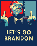 Discover Donald Trump Let’s Go Brandon House Flag