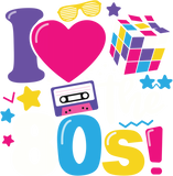 Discover I Love The 80s Clothes for Women and Men Party Funny Tee T-Shirt