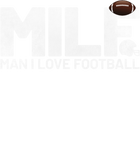 Discover MILF Man i love Football College Football American T-shirt