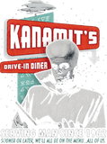 Discover The Twilight Zone Kanamits Diner T-shirt