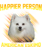 Discover Dog American Eskimo Im Just a Happier Person T-shirt