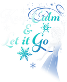 Discover Frozen Elsa Keep Calm & Let It Go Graphic T-shirt