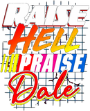 Discover Raise Hell Praise Dale Vintage Pullover Hoodie