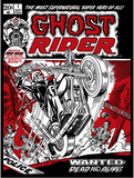 Discover Marvel Ghost Rider Comic Book Cover Print T-Shirt