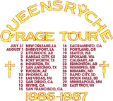 Discover QUEENSRYCHE -Rage for Order t-shirt