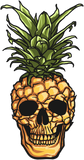 Discover Pineapple Skull Shirt Pineapple T Shirt