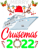 Discover Merry Cruisemas 2022 Santa Reindeer Cruise Funny Christmas T-Shirt