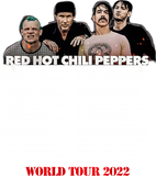 Discover Red Hot Chili Peppers World 2022 Tour T-Shirt