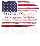 Discover We the People Are Pissed Off Vintage US America Flag T-Shirt