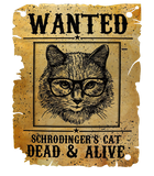 Discover Wanted Dead Or Alive Schrodinger's Cat Funny T-Shirt