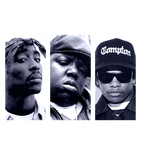Discover Eazy-E x BIGGIE X 2pac Shirt Hip Hop Legends