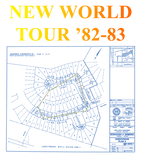 Discover Rush Signals New World Tour Shirt, Rush Signals Dalmatian Dog Music Tour 1983 Shirt