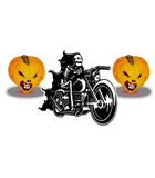 Discover nothing scares me I drive a motorcycle,pumpkin motorcycle for Halloween