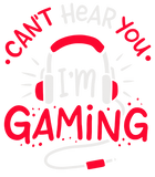 Discover Gaming Can't Hear You I'm Gaming Funny Gamer Gift T-Shirt