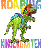 Discover Roaring Kindergarten Dinosaur T Rex Back to School Boys T Shirt