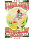 Discover Tiwywln Elton John Goodbye Yellow Brick Road Men's Fashion T-Shirt