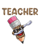 Discover Kindergarten Teacher Off Duty Leopard Print T-Shirt