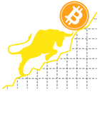Discover Bitcoin Trader Crypto Asset Trader Bull Trend Art T-Shirt T-Shirt