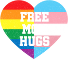 Discover Womens Free Mom Hugs Shirt Gay Pride Gift Transgender Rainbow Flag T-Shirt