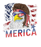 Discover Merica Bald Eagle Mullet 4th Of July American Flag Patriotic T-Shirt