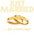Discover 50th Wedding Anniversary T-Shirt Just Married 50 Years Ago T-Shirt