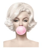 Discover Marilyn Monroe Bubble Gum Crew Neck Long Sleeve Sweatshirt
