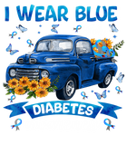 Discover I Wear Blue For Diabetes Awareness T-Shirt
