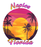 Discover Naples FL Florida Vintage Retro 70s 80s Vacation Souvenir T Shirts