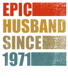 Discover Epic Husband Since 1971 Vintage 50th Wedding Anniversary T-Shirt
