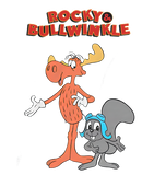 Discover Rocky and Bullwinkle Cartoon Shirt