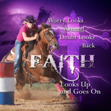Discover Barrel Racing Faith large