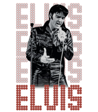 Discover Elvis Presley King of Rock and Roll Music T Shirt & Stickers
