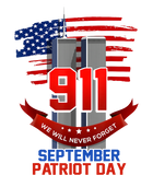 Discover Patriot Day September 911 Memorial We Never Forget USA Flag T Shirt