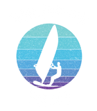 Discover Windsurfing Addict Vintage Retro Wind Surfing Windsurf T-Shirt