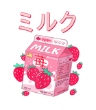 Discover Japanese Kawaii Strawberry Milk Shirt Milk Shake T-Shirt