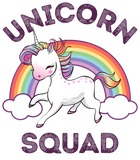Discover Unicorn Squad T shirt Girls Kids Rainbow Unicorns Queen Gift T-Shirt