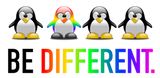 Discover Be Different LGBT Penguin Gay Pride CSD Cartoon