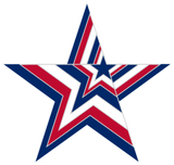 Discover USA Stars and Stripes Design - Big Star