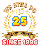 Discover We Still Do Since 1996 25 Years Anniversary 25th Wedding T-Shirt