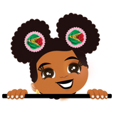 Discover Guyana Afro Puff Baby