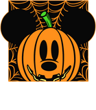 Discover Mickey Mouse Pumpkin Web Halloween T Shirt