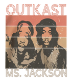 Discover Outkast Ms. Jackson Streetwear Gifts Shirt V1 Hip Hop 90s Vintage Retro Graphic Tee Comic Rap T-Shirt