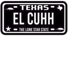 Discover El Cuhh Texas License Plate
