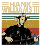 Discover Hank Williams III Retro Vintage T-Shirt